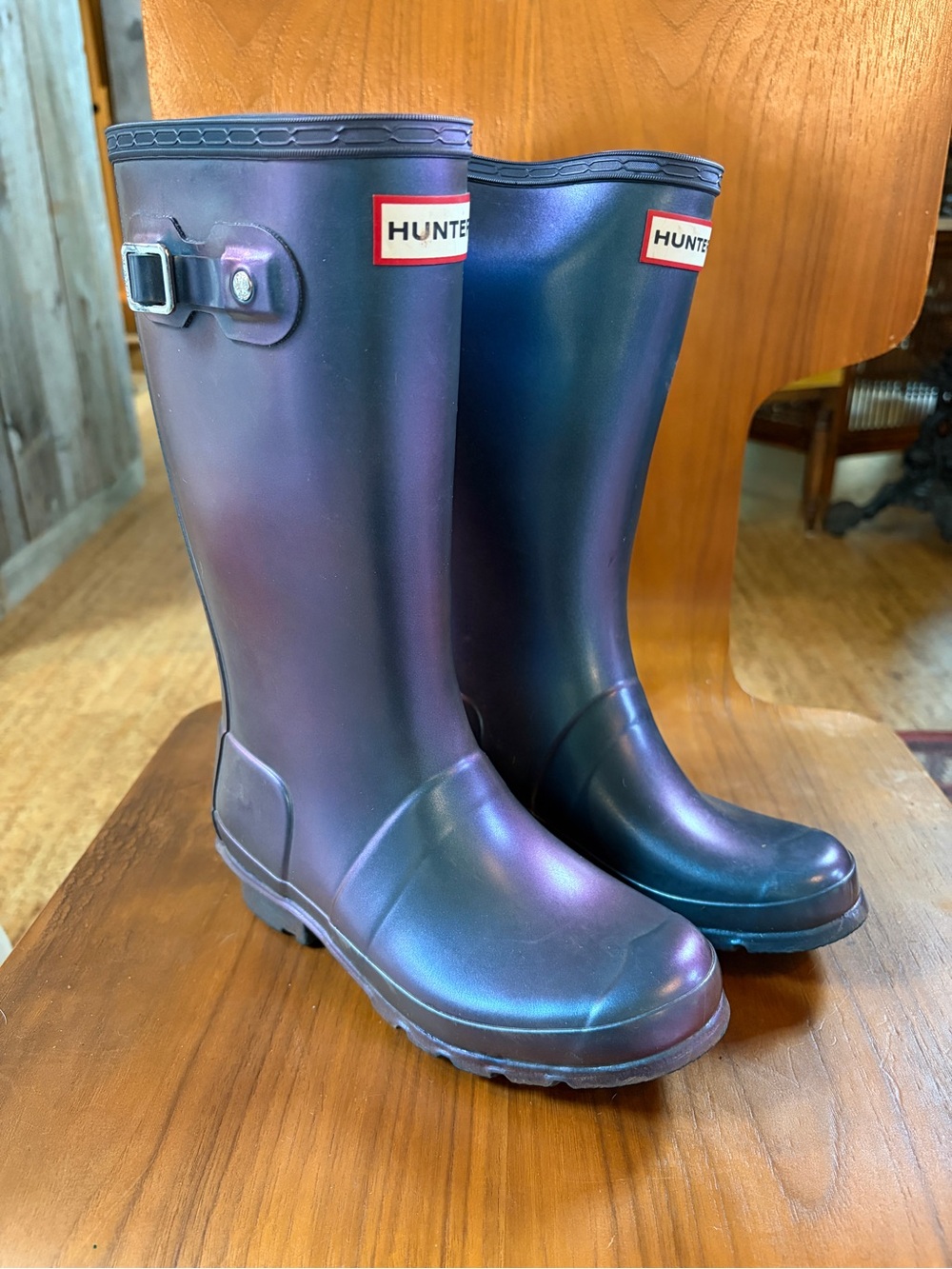 Hunter Kids Nebula Rain Boots Tall